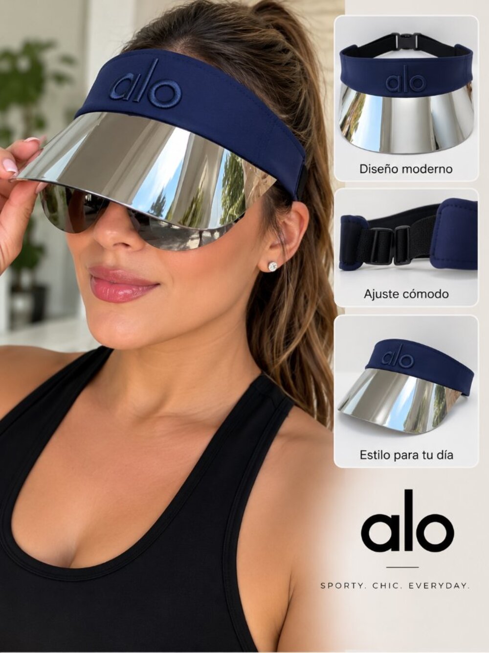 Alo Yoga Style Airlift Solar Visor